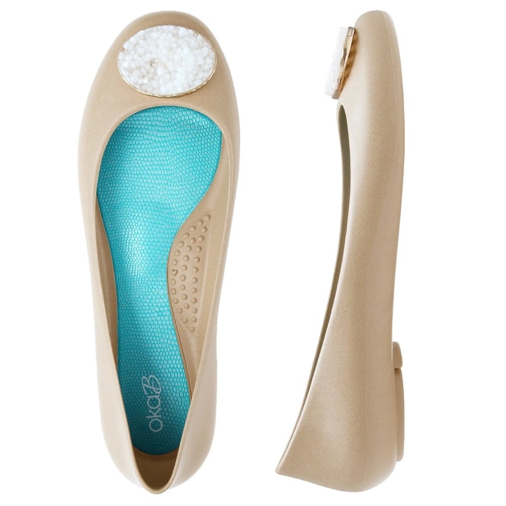 OKA b.IZZIE Ballet Flats Size 10